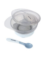 Činija sa vakuumom i kašičicom Kikka Boo - Blue - Slika 2