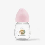 Kikka Boo anti-colic plastična flašica 180ml Savanna - Pink