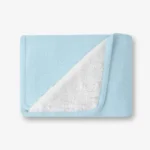 Pleteno dvostrano sherpa ćebe 75x100 Kikka Boo Dream Big - Blue