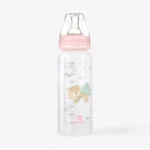 Kikka Boo plastična flašica 240ml Savanna - Pink