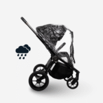 Muuvo Quick SE2 kolica set 2u1 - Chromium Black - Slika 9