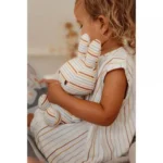 Plišana igračka zeka Miffy Vintage 25cm - Pruge all-over - Slika 2