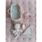 Plišana lutka beba u nosiljci - Rosa - Slika 3