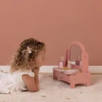 Drveni toaletni sto, Flowers&Butterflies - Slika 3