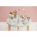 Drveni sto sa aktivnostima - Flowers & butterflies - Slika 4