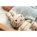 Plišana igračka zeka Miffy Vintage 25cm - Pruge all-over - Slika 3