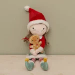 Plišana lutka Božićna Rosa, 35cm - Slika 3