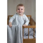 Pokrivač sa jastučnicom - Sivi - Slika 4