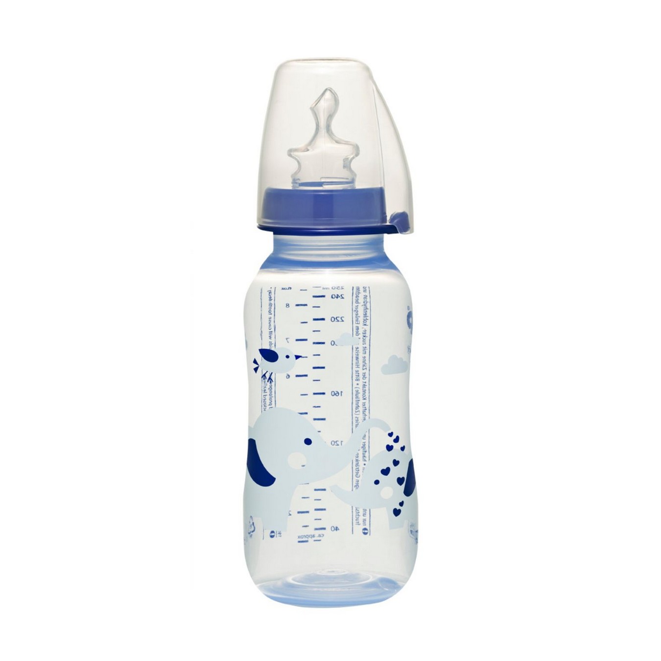 NIP PP FL. TRENDY BOY 250ML SIL.CUCLA 0-6