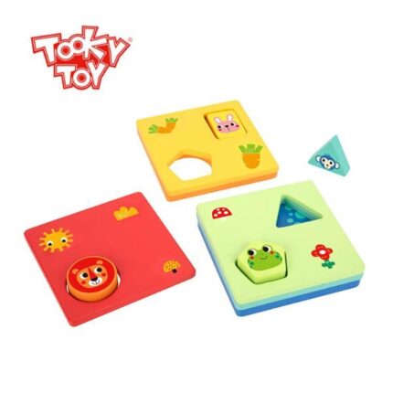 TOOKY TOY LOGIČKA IGRA "SLOŽI OBLIKE"