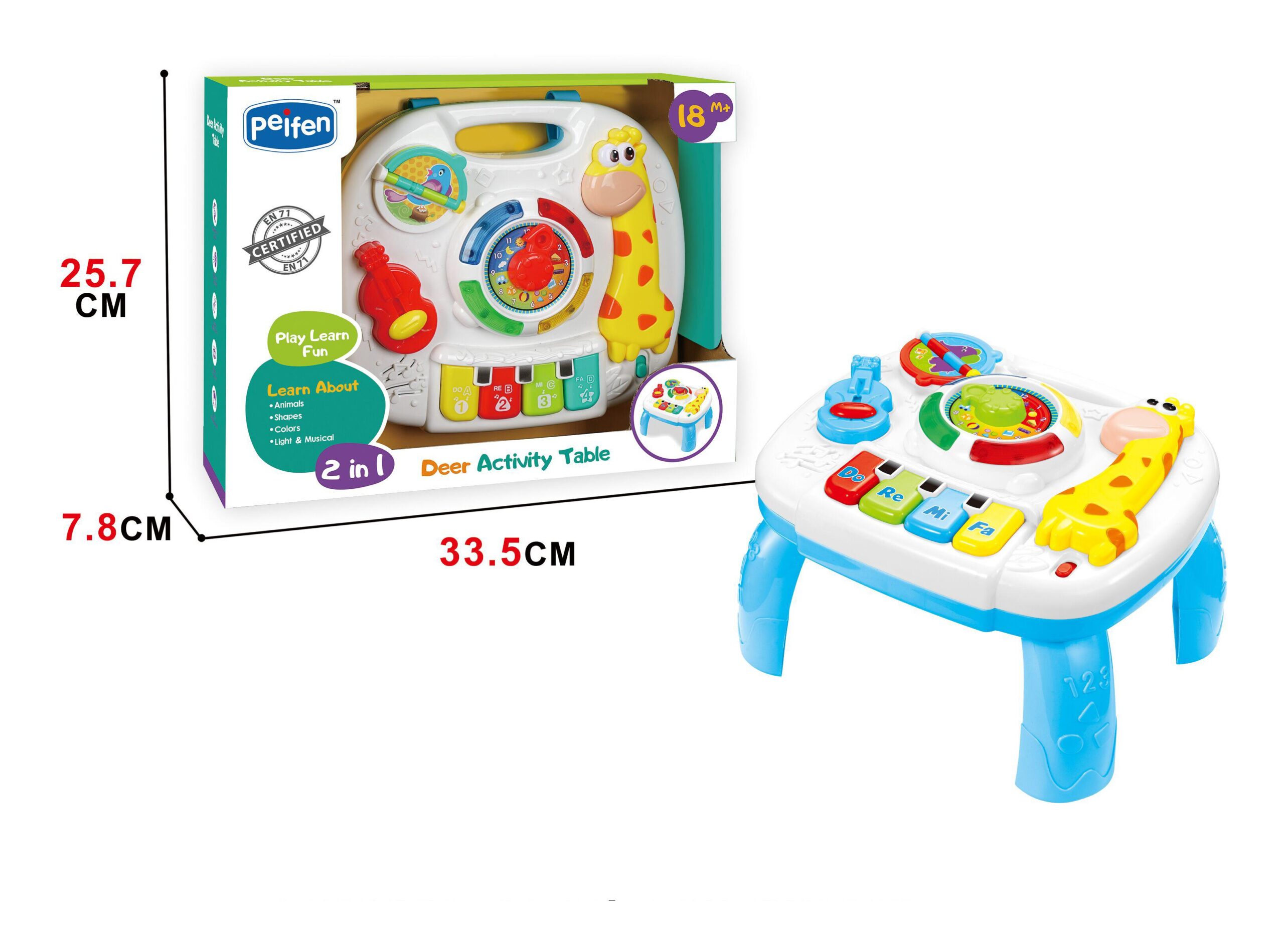 GD IGRAČKA STO ZA UČENJE SA MUZIKOM