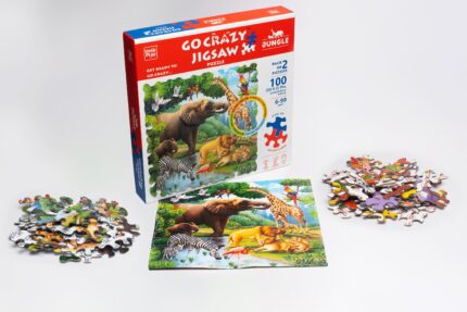 UNIKPLAY ŠAŠAVE PUZZLE DŽUNGLA - SITNI EL.