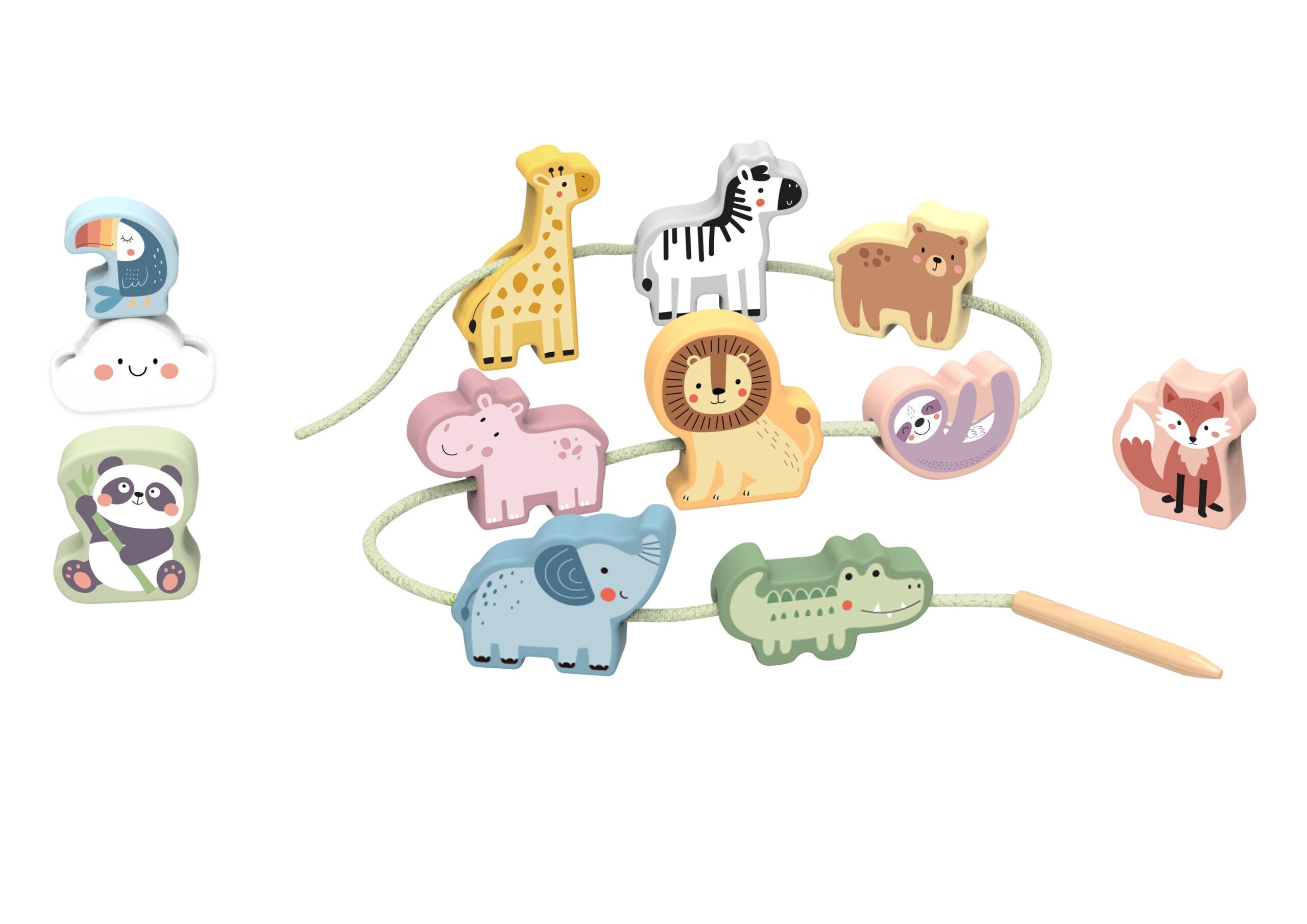 TOOKY TOY IGRA PERTLANJA - DIVLJE ŽIVOTINJE