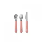 Dečiji pribor za jelo, 3 kom - Flowers & Butterflies