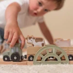 Drveni vozic - Little Farm - Slika 2