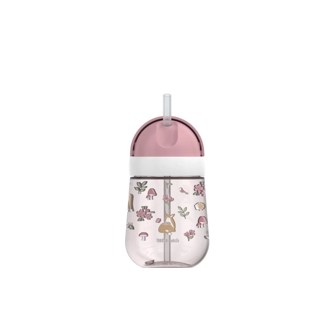 Čaša sa slamčicom 300 ml – Fairy Garden