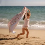 Peškir za plažu - Sunny Flowers, 60 x 120cm - Slika 5