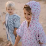 Pončo za plažu - Sunny Flowers - Slika 6