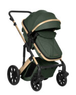 Kikka Boo Darling Premium kombinovana kolica 3u1 Army green i-Size