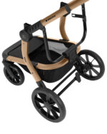 Kikka Boo Irene premium kolica za bebe set 3u1 Black - Slika 12