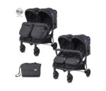 LORELLI KOLICA ZA BLIZANCE DUO+TORBA - BLACK - Slika 5