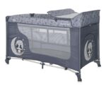 LORELLI PRENOSIVI KREVET MOONLIGHT 2 NIVOA - COOL GREY PANDAS (2023) - Slika 3