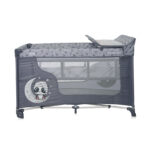 LORELLI PRENOSIVI KREVET MOONLIGHT 2 NIVOA - COOL GREY PANDAS (2023)