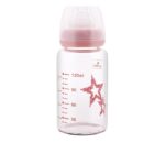 LORELLI STAKLENA FLASICA 120ml SA ANTI-COLIC CUCLOM - PINK STARS - Slika 2