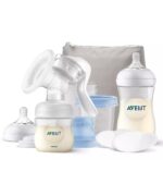 Philips Avent ručna pumpica za grudi Natural – set sa flašicama, tuferom i Via šoljom
