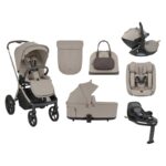 Kikka Boo Goya Platinum kolica 5u1 bundle set Champagne