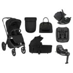 Kikka Boo Goya Platinum kolica 5u1 bundle set Noir
