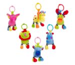 CANPOL BABIES IGRACKA SA ZVECKOM CRAZY ANIMALS 0m+ (6 dezena)