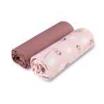 CANPOL BABIES MUSLIN PELENA (70x70cm) BONJOUR PARIS PINK - 2kom - Slika 3