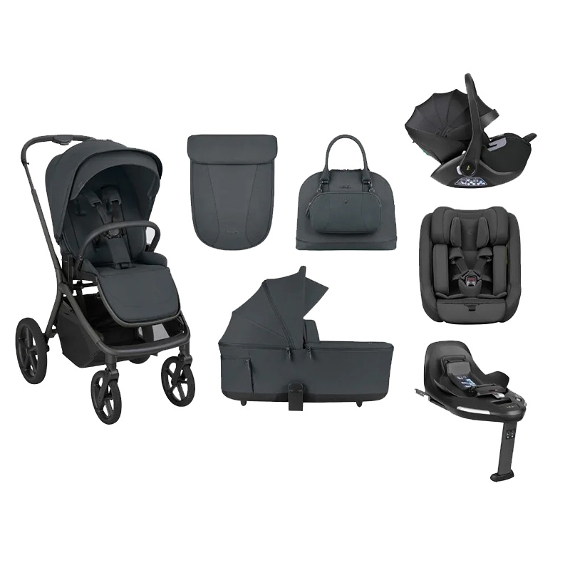 Kikka Boo Goya Platinum kolica 5u1 bundle set Graphite