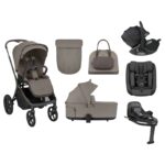 Kikka Boo Goya Platinum kolica 5u1 bundle set Mocca