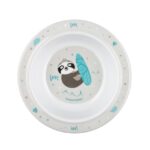 CANPOL BABIES MELAMIN CINIJA SA PRIJANJAJUCIM DNOM 4/519 -  (270ml) EXOTIC ANIMALS GREY