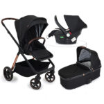 Jungle Lumi 3u1 Kolica za bebe crna