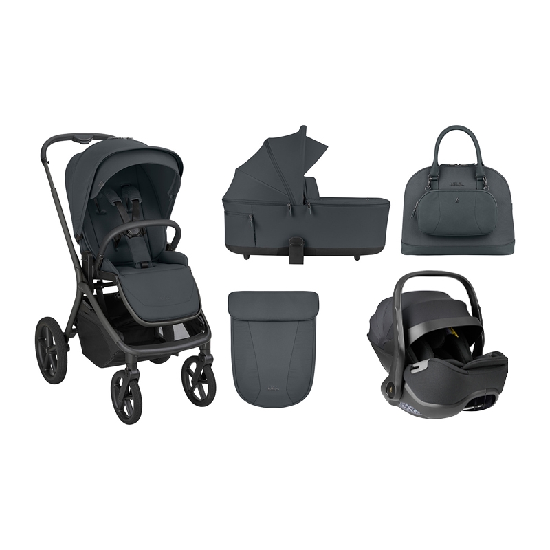 Kikka Boo Goya Platinum kolica 3u1 Graphite