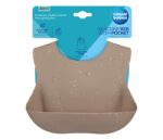 CANPOL BABIES SILIKONSKA PORTIKLA SA DZEPOM DOTS 51/029 BEIGE - Slika 2