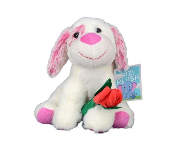 DIZI TOYS PLISANA IGRACKA 20CM PAS SA CVETOM