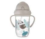 CANPOL BABIES NON-SPILL SPORTSKA SOLJA SA SLAMCICOM (TEG) 270ml 56/606 EXOTIC ANIMALS - GREY - Slika 2