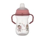 CANPOL BABIES SOLJA BONJOUR PARIS 250ml SA SILIKONSKIM KLJUNOM (56/613) - PINK - Slika 7