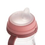 CANPOL BABIES SOLJA BONJOUR PARIS 250ml SA SILIKONSKIM KLJUNOM (56/613) - PINK - Slika 5