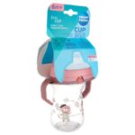 CANPOL BABIES SOLJA BONJOUR PARIS 250ml SA SILIKONSKIM KLJUNOM (56/613) - PINK - Slika 2