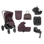 Kikka Boo Goya Platinum kolica 5u1 bundle set Merlot
