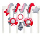 CANPOL BABIES PLISANA IGRACKA ZIG ZAG  - RED 68/063 - Slika 2