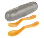 CANPOL BABIES SET ZA HRANJENJE - PUTNI SET KASIKA I VILJUSKA 74/019 - YELLOW