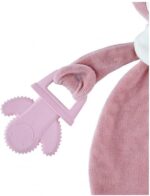 BABYJEM IGRACKA SWEET BEAR SA GLODALICOM  - ROSE - Slika 2