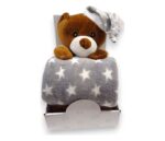 BBO SET IGRACKA + CEBENCE SLEEPING BEAR (B200003) - GREY - Slika 2