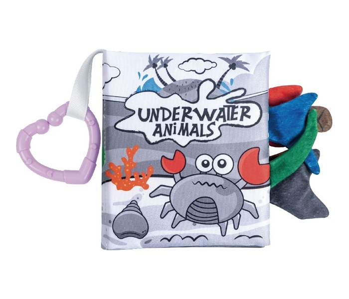 BBO MEKANA KNJIGA (13.5 x 11cm) - UNDERWATER ANIMALS